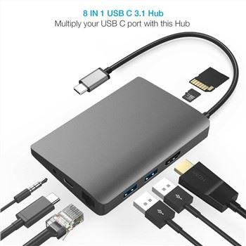 8 у 1 чвориште типа Ц